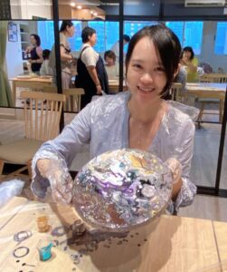 宇宙能量流動禪畫作品