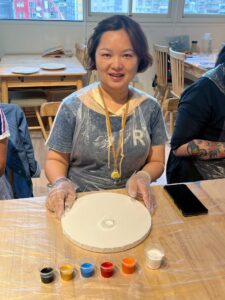 宇宙能量流動禪畫作品