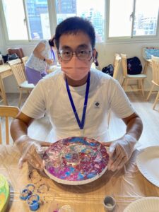 宇宙能量流動禪畫作品